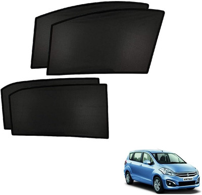 RAKRISH Side Window, Rear Window Sun Shade For Maruti Suzuki Ertiga(Black)
