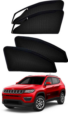 PEEPS STORE Side Window Sun Shade For Jeep Compass(Black)