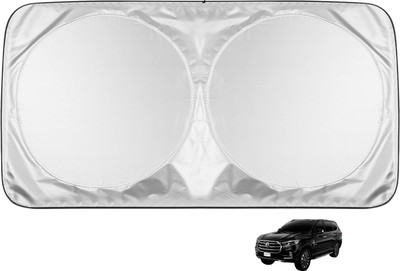 MOCKHE Windshield Sun Shade For MG Gloster(Silver)