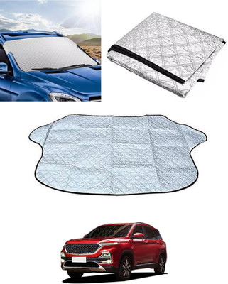 AYW Windshield Sun Shade For MG Hector(Silver)