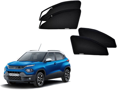 HARKRISH Side Window Sun Shade For Tata(Black)