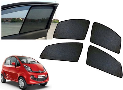 AUTO PEARL Side Window Sun Shade For Tata Nano Genx(Black)