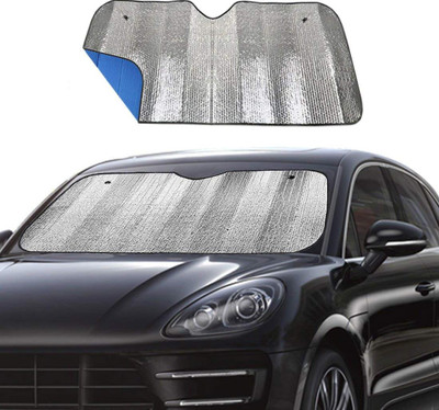 NeonSheon Windshield Sun Shade For Universal For Car Universal For Car(Silver)
