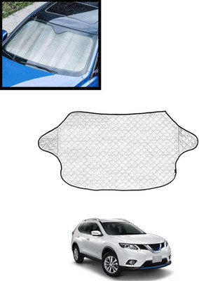 AYW Windshield Sun Shade For Nissan Universal For Car(Silver)