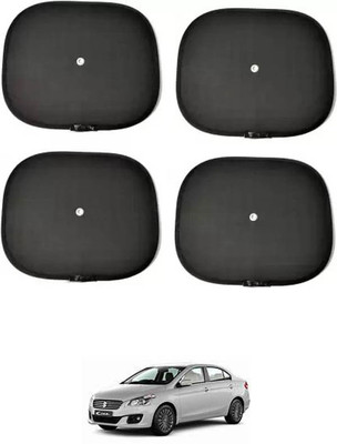 APICAL Side Window Sun Shade For Maruti Suzuki Ciaz(Black)
