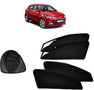 Magnetic Rear Window Sun Shade For Hyundai Elite i20(Black)