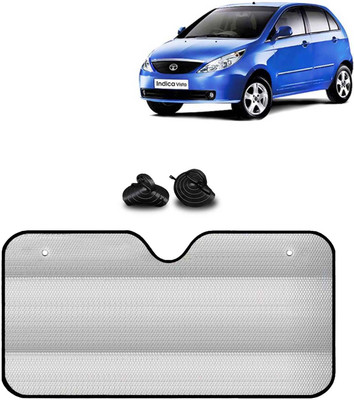 Kingsway Windshield, Dashboard, Rear Window Sun Shade For Tata Vista(Silver)