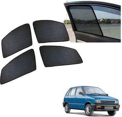 PEEPS STORE Side Window Sun Shade For Maruti Suzuki 800(Black)