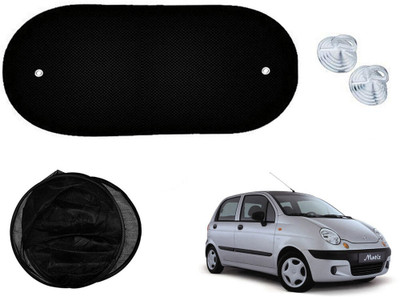 Automotive Prist Rear Window Sun Shade For Daewoo Matiz(Black)