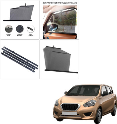 SS FOR YOUR SMART NEEDS Side Window Sun Shade For Datsun Go+(Black)