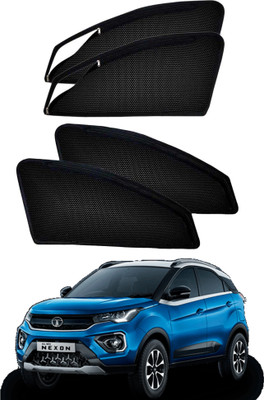 PEEPS STORE Side Window Sun Shade For Tata Nexon(Black)