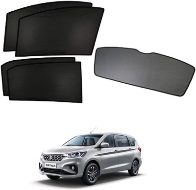 RAKRISH Rear Window, Side Window Sun Shade For Maruti Suzuki Ertiga(Black)