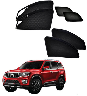 HARKRISH Side Window Sun Shade For Mahindra(Black)