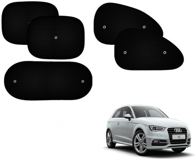 Automotive Prist Side Window Sun Shade For Audi A3(Black)