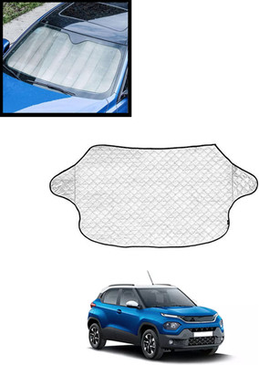AYW Windshield Sun Shade For Tata Punch(Silver)