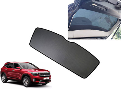 AUTO PEARL Rear Window Sun Shade For Kia Seltos(Black)