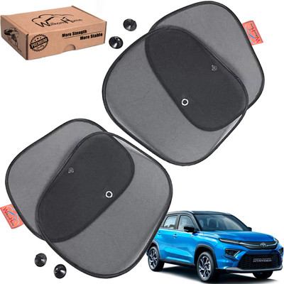 WolkomHome Side Window Sun Shade For Datsun Go(Black)