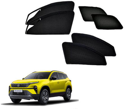 HARKRISH Side Window Sun Shade For Tata Harrier(Black)
