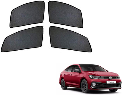 PEEPS STORE Rear Window, Side Window Sun Shade For Volkswagen(Black)
