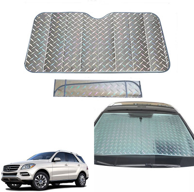 AUTO PEARL Dashboard, Windshield Sun Shade For Mercedes Benz ML350(Grey)
