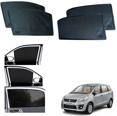CuboDePlato Side Window Sun Shade For Maruti Suzuki Ertiga(Black)