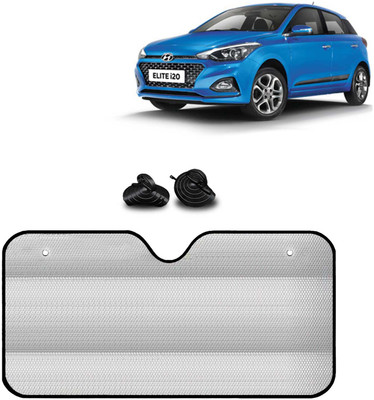 Kingsway Windshield, Dashboard Sun Shade For Hyundai Elite i20(Silver)