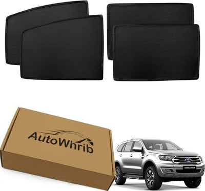 Autowhrib Side Window Sun Shade For Ford Endeavour(Black)