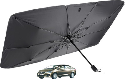 MOCKHE Windshield Sun Shade For Maruti Suzuki Ciaz(Silver)
