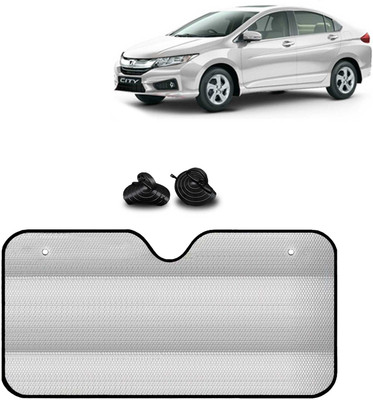 Kingsway Windshield, Dashboard Sun Shade For Honda City(Silver)