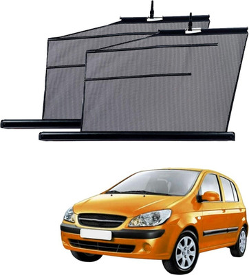 SS Zeeber Side Window Sun Shade For Hyundai Getz Prime(Black)