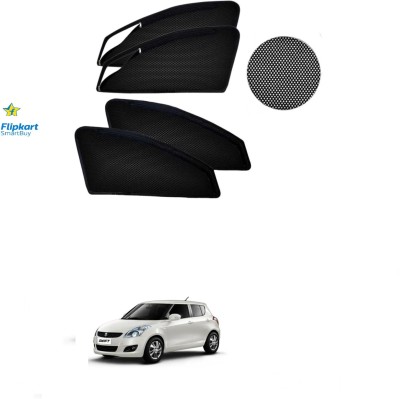 rs sunshade Side Window Sun Shade For Maruti Suzuki New Swift, Swift(Black)