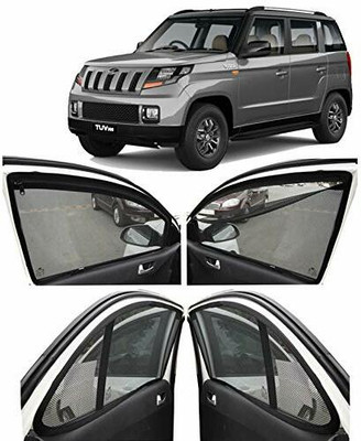 RAKRISH COLLECTION Rear Window, Side Window Sun Shade For Mahindra TUV-300(Black)
