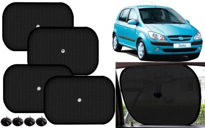 Auto Kite Side Window Sun Shade For Hyundai Getz(Black)