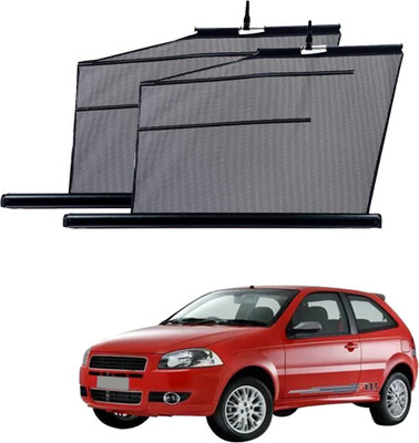 SS Zeeber Side Window Sun Shade For Fiat Palio NV(Black)