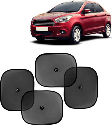 Kingsway Side Window, Rear Window, Windshield Sun Shade For Ford Figo Aspire(Black)