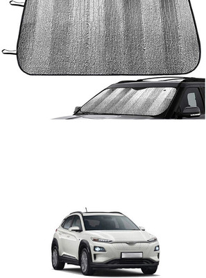 MOTOROYS Side Window Sun Shade For Hyundai Universal For Car(Silver)