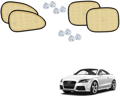 Automotive Prist Side Window Sun Shade For Audi TT(Beige)