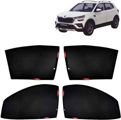 Kingsway Side Window, Rear Window Sun Shade For Skoda Kusaq(Black)