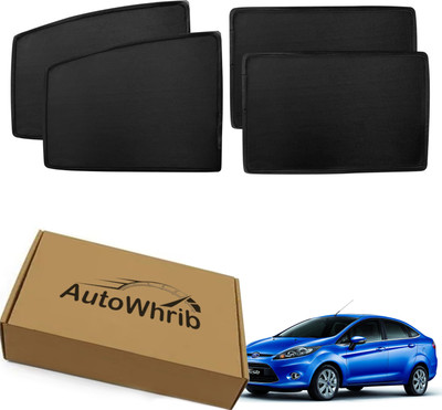 Autowhrib Side Window Sun Shade For Ford New Fiesta(Black)