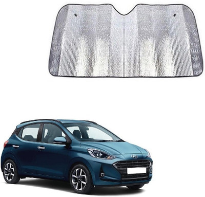 SPREADX Windshield Sun Shade For Hyundai Grand i10 NIOS(Silver)