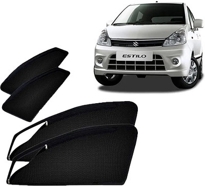 RAKRISH Rear Window, Side Window Sun Shade For Maruti Suzuki Zen Estilo(Black)