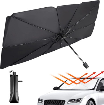 ShopDock Dashboard, Sun Roof, Side Window, Rear Window, Windshield Sun Shade For Universal For Car(Black)