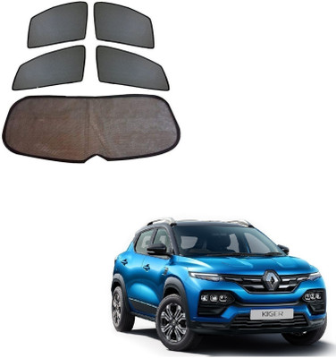 KOZDIKO Side Window, Rear Window Sun Shade For Renault Kiger(Black)