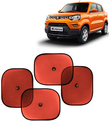 Kingsway Side Window, Rear Window, Dashboard, Sun Roof, Windshield Sun Shade For Maruti Suzuki S Presso(Red)