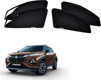HARKRISH Side Window Sun Shade For Maruti Suzuki Fronx(Black)