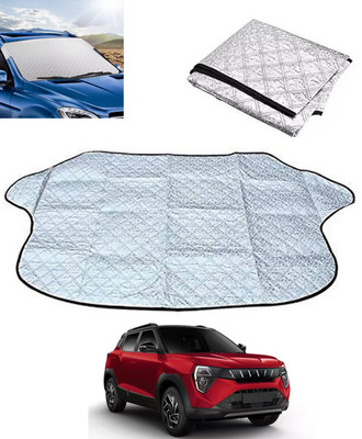 MSNP Windshield Sun Shade For Mahindra XUV 700(Silver)