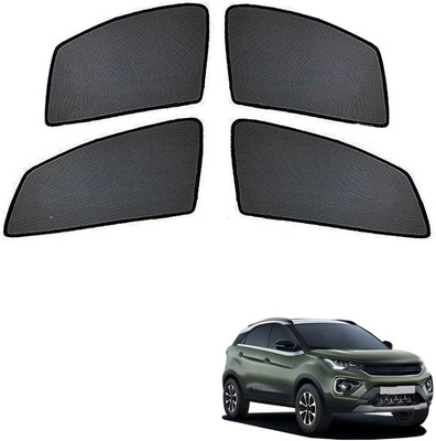 PEEPS STORE Side Window Sun Shade For Tata Nexon(Black)