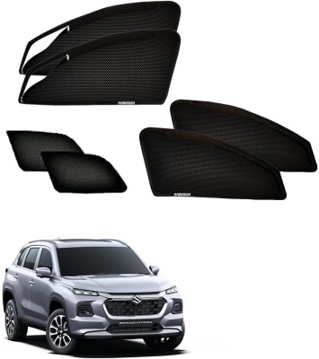 HARKRISH Side Window Sun Shade For Maruti Suzuki Grand Vitara(Black)