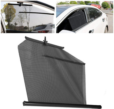 SS FOR YOUR SMART NEEDS Side Window Sun Shade For Chevrolet Beat(Black)
