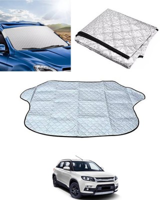 MATIES Windshield Sun Shade For Maruti Suzuki Vitara Brezza(Silver)